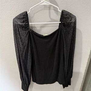 Elegant Black Women's Blouse